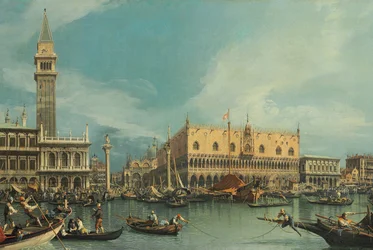 Le Molo, Venise, depuis le Bacino di San Marco